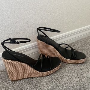 MARC FISHER WEDGE SANDALS SHOES SIZE 11 BRAND NEW